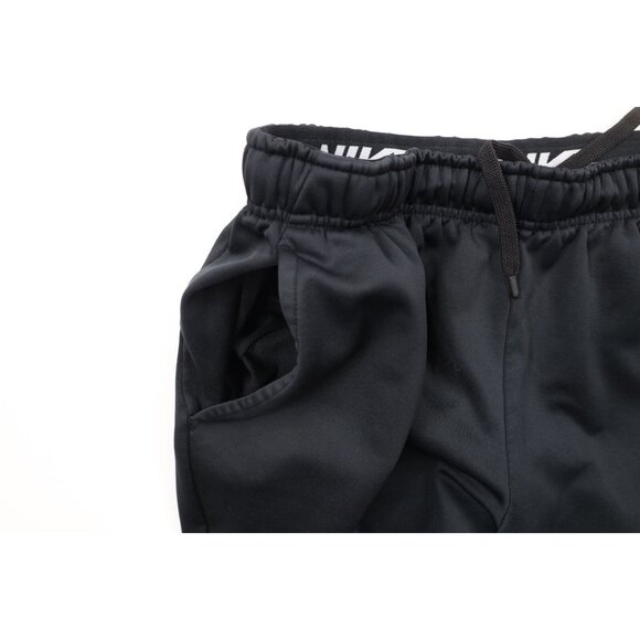 Nike Boys XL Travis Scott Big Swoosh Fleece Lined Wide Leg Sweatpants Black - Picture 5 of 11